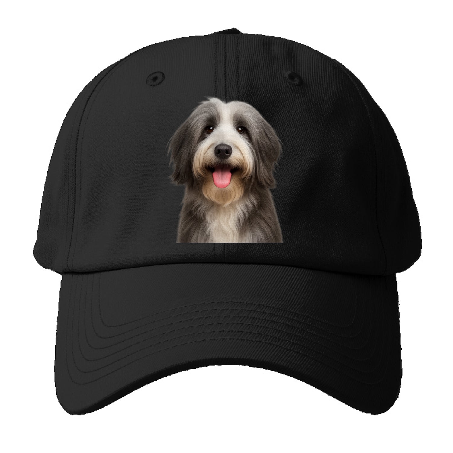 bearded collie: spirited, shaggy soul Hat