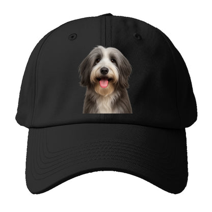 bearded collie: spirited, shaggy soul Hat