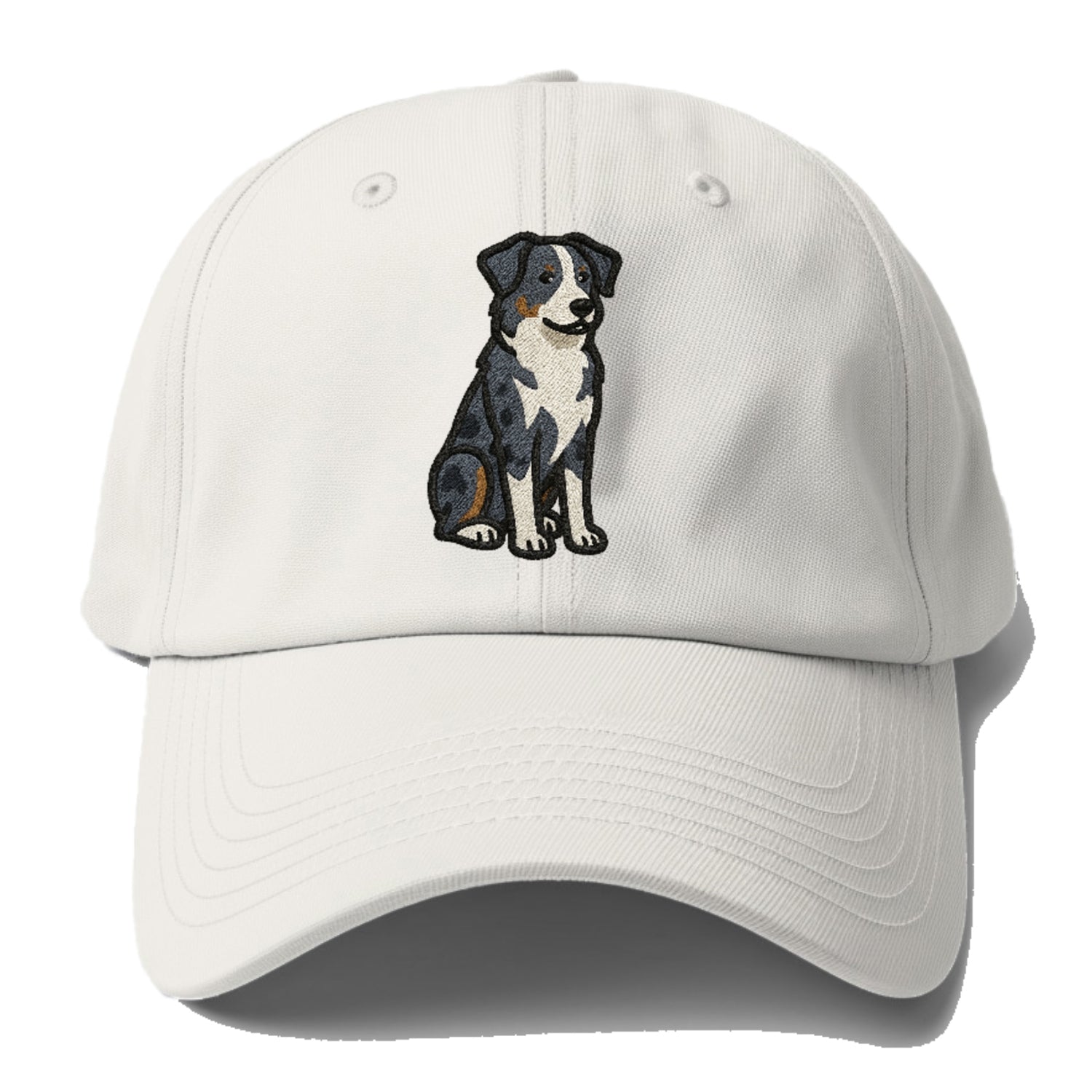australian-shepherd-blue-merle-vibrant-spirit Hat