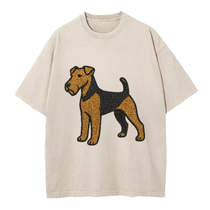 Welsh Terrier Black And Tan Pose Hat