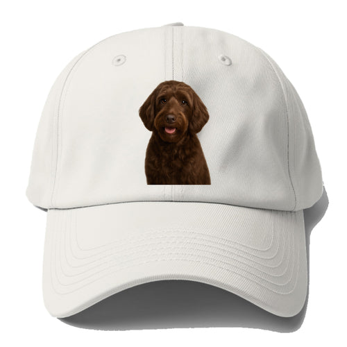 Labradoodle Portrait Design Baseball Cap For Big Heads