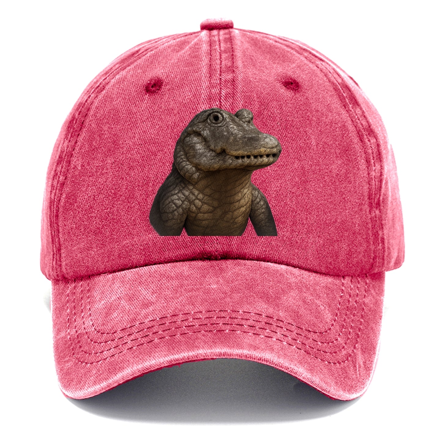 alligator portrait design Hat