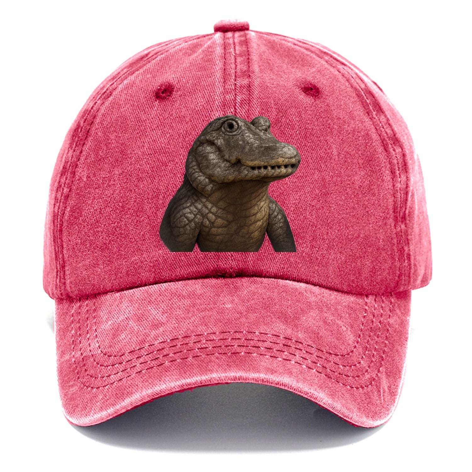 alligator portrait design Hat