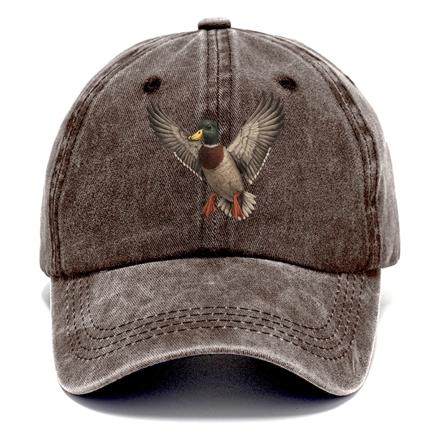 mallard in flight Hat