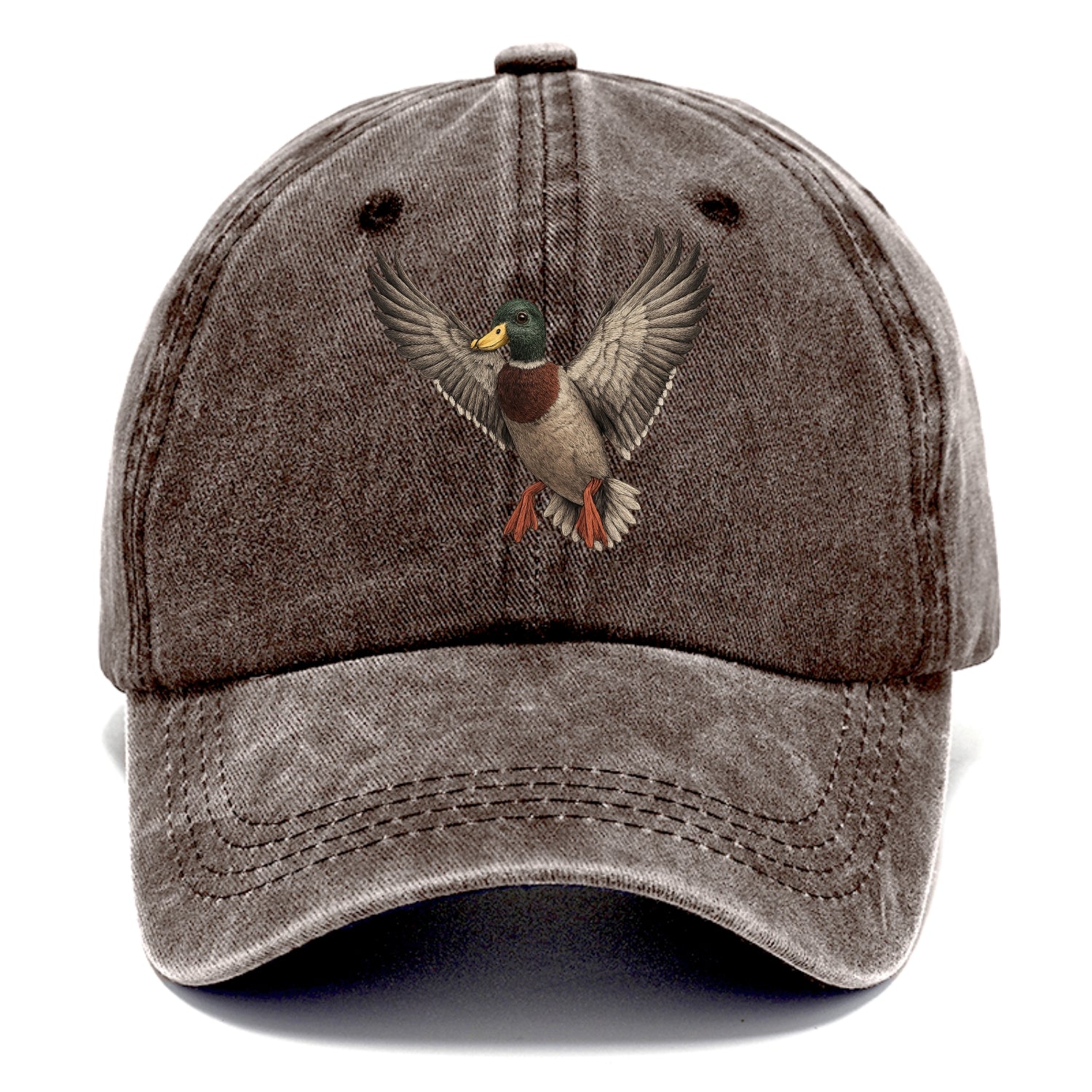 mallard in flight Hat
