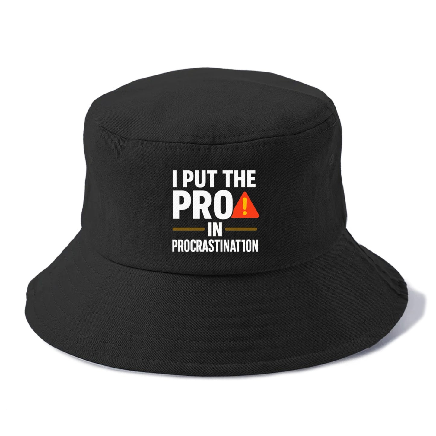 pro in procrastination Hat
