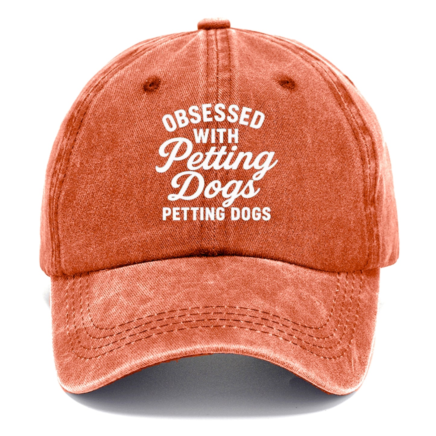 obsessed petting dogs Hat