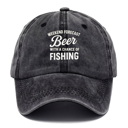 weekend beer fishing forecast Hat