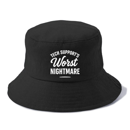 tech support nightmare hat design Hat
