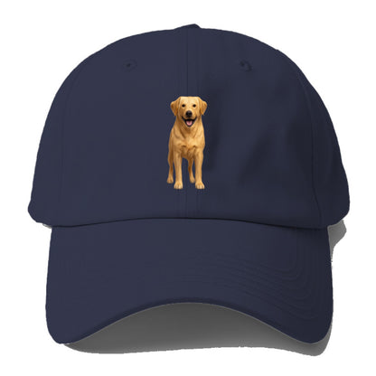 happy golden labrador retriever portrait Hat