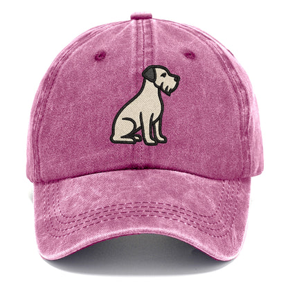 Cesky Terrier Gray Design Hat