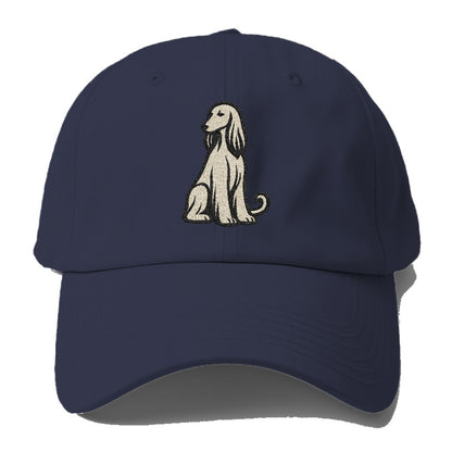 Afghan Hound Cream Colored Design Hat