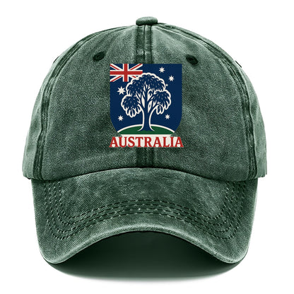 Australian Emblem with Text Hat