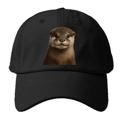 otter portrait design Hat