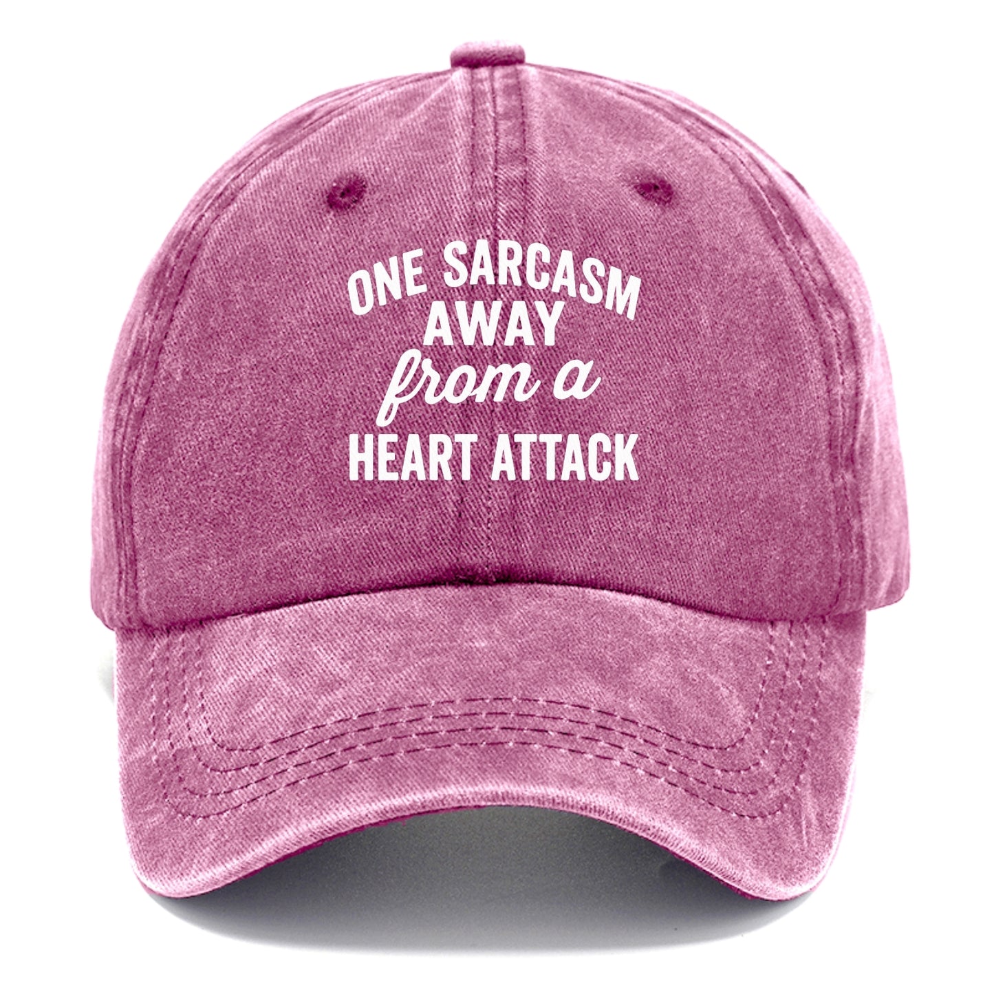 sarcasm heart attack Hat