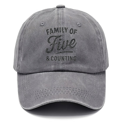 five & growing family collection Hat