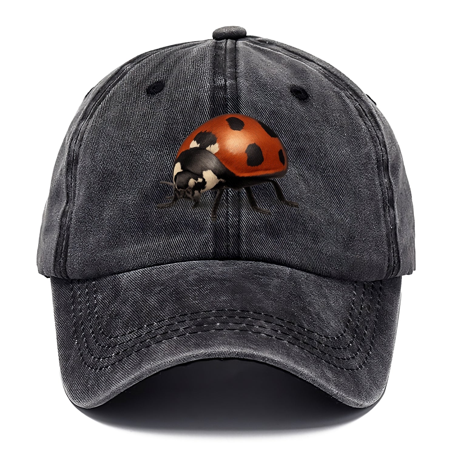 ladybug portrait design Hat