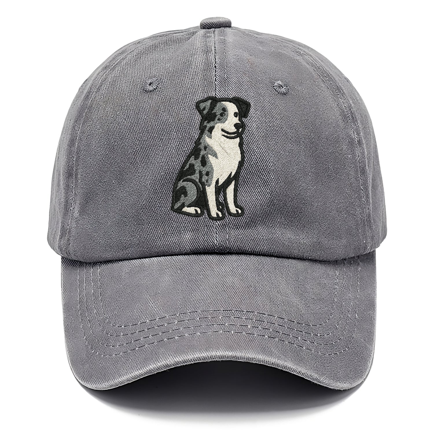 miniature-american-shepherd-blue-merle-loyal-spirit Hat
