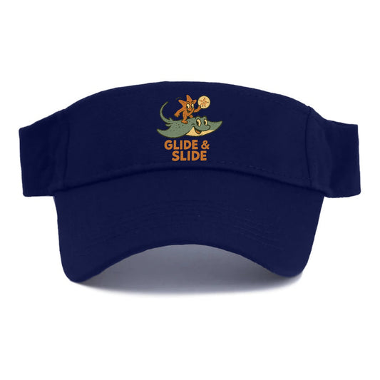 stingray-starfish-sand-dollar-glide-slide Hat