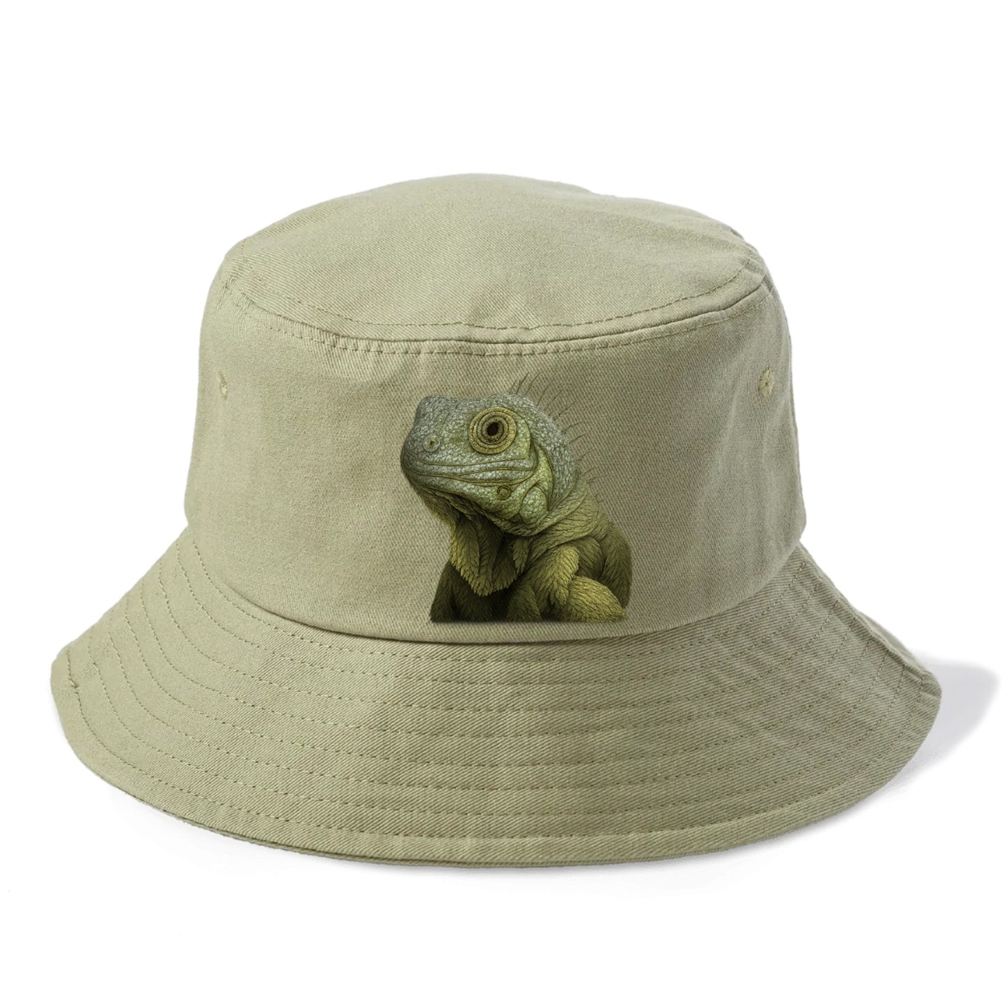 iguana portrait design Hat