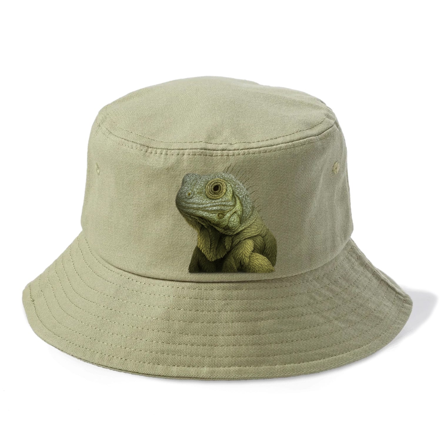 iguana portrait design Hat