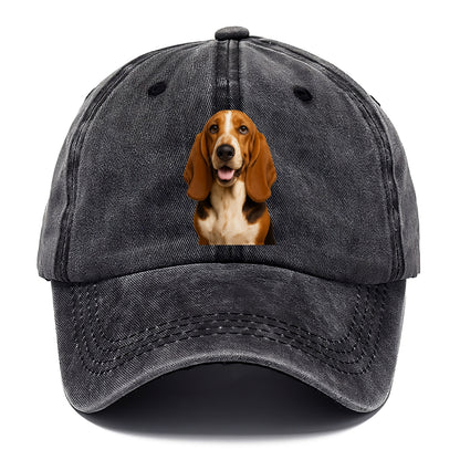 basset hound portrait design Hat
