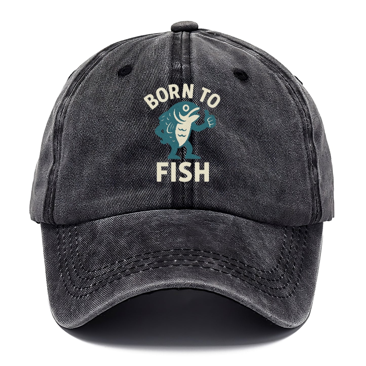 born to fish Hat