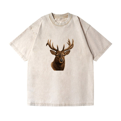 elk portrait design Hat