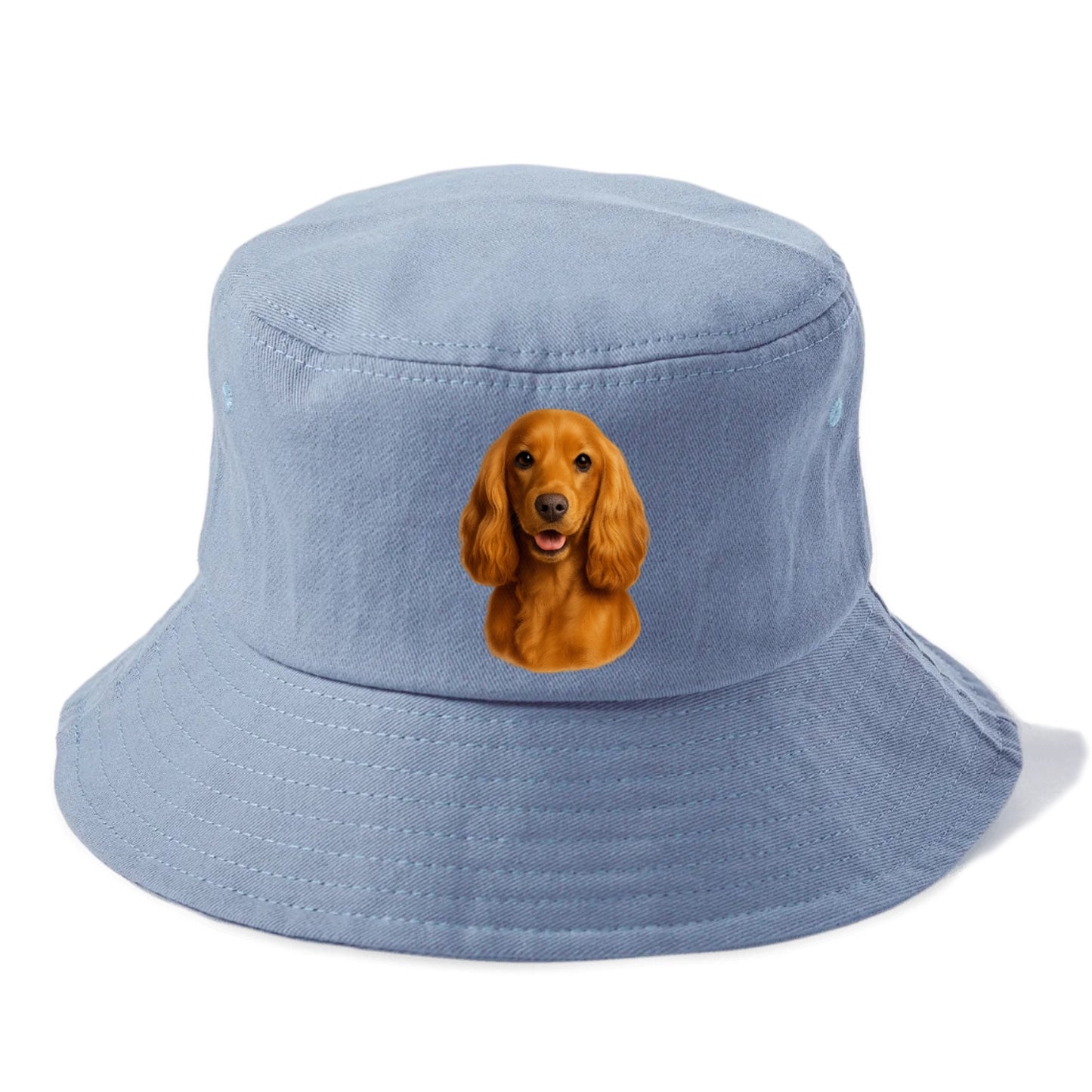 cocker spaniel portrait design Hat