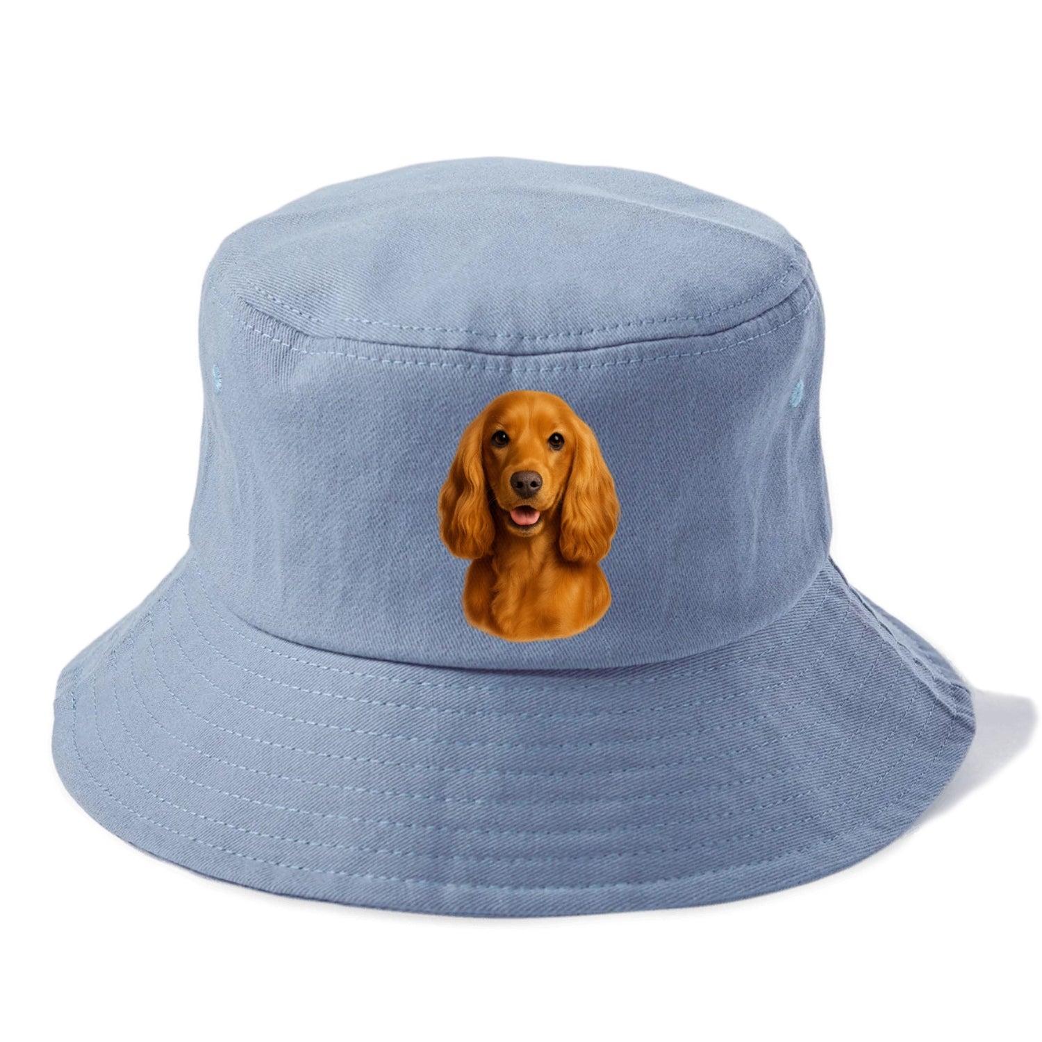 cocker spaniel portrait design Hat