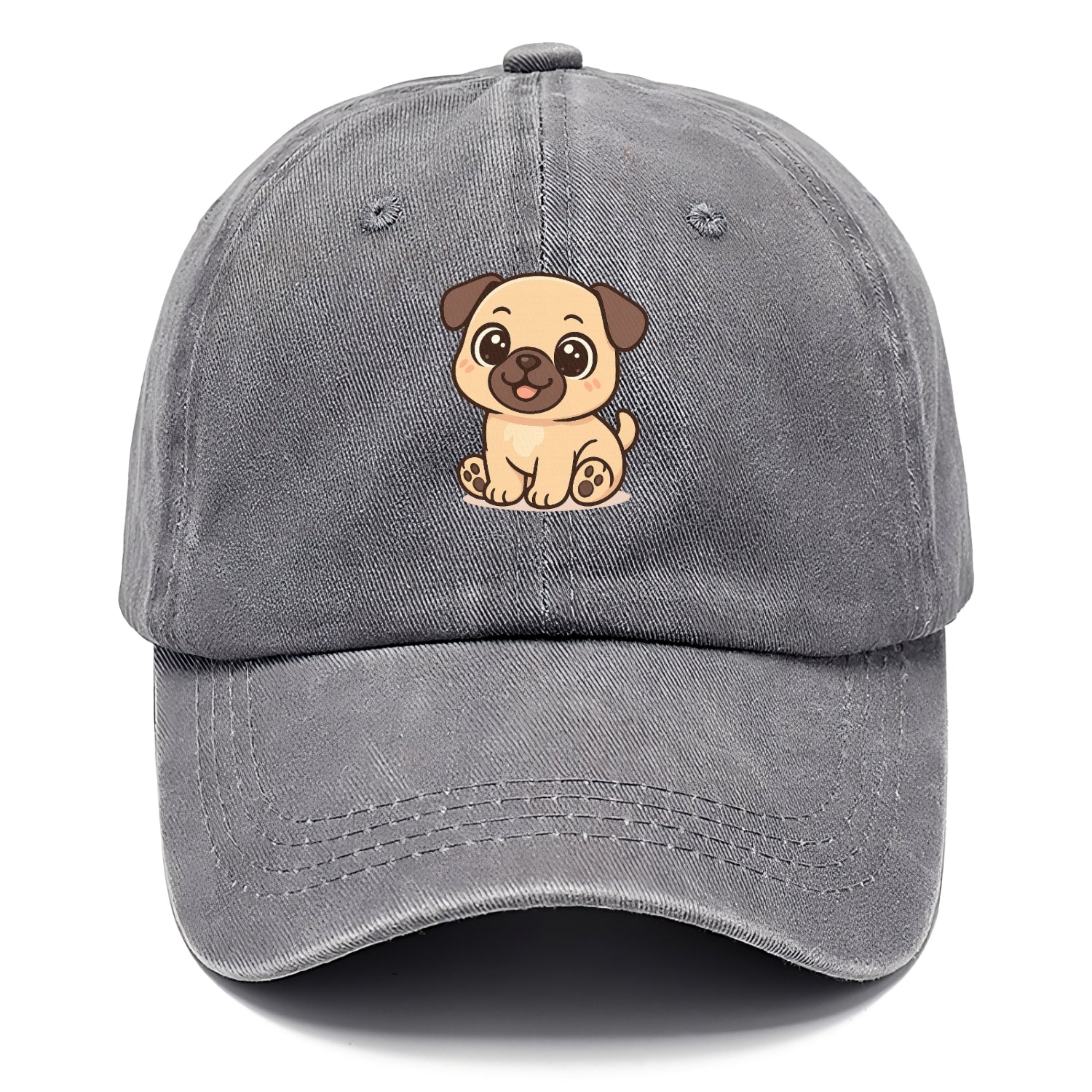 charming-pug-wrinkled-wonder Hat