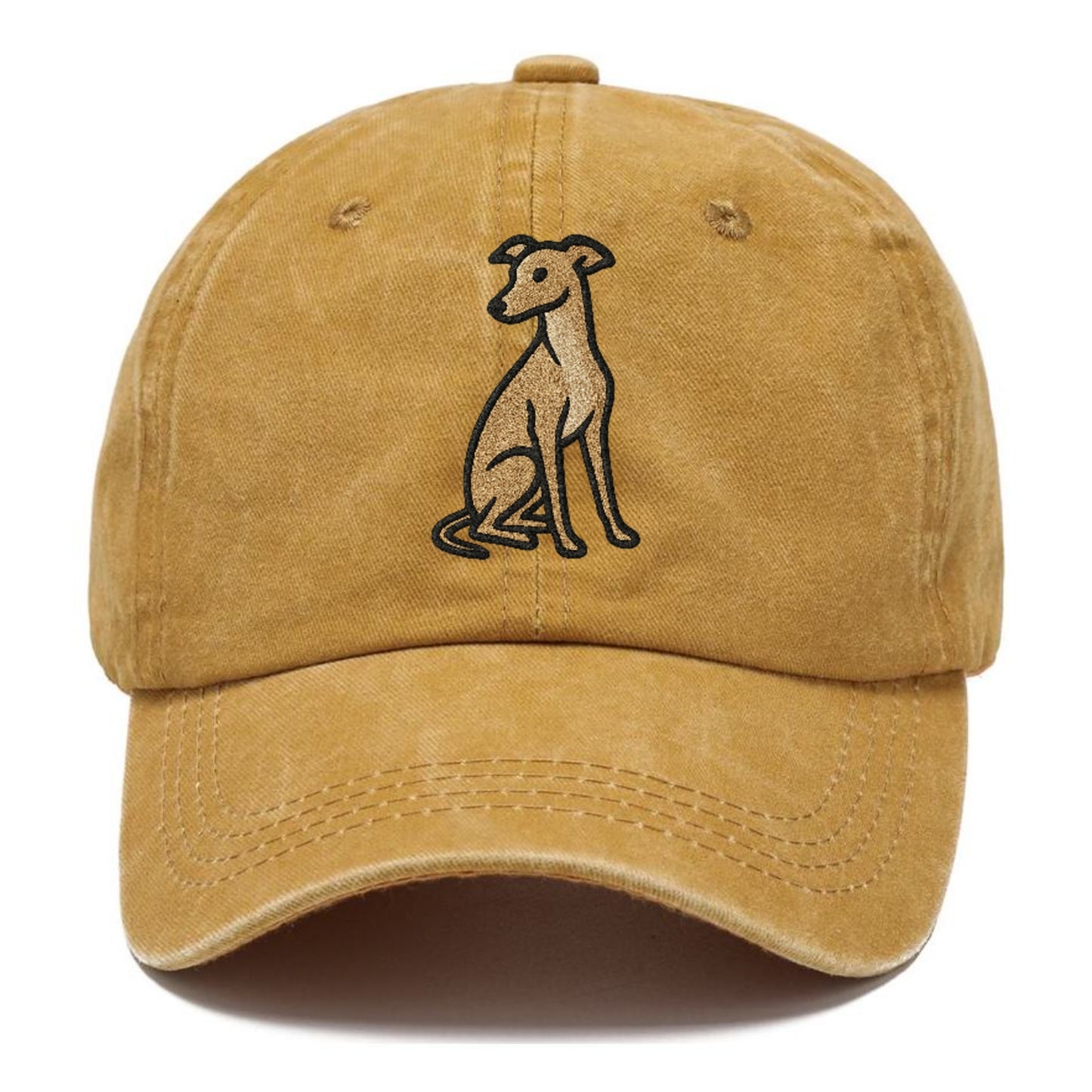 Whippet Fawn Colored Design Hat