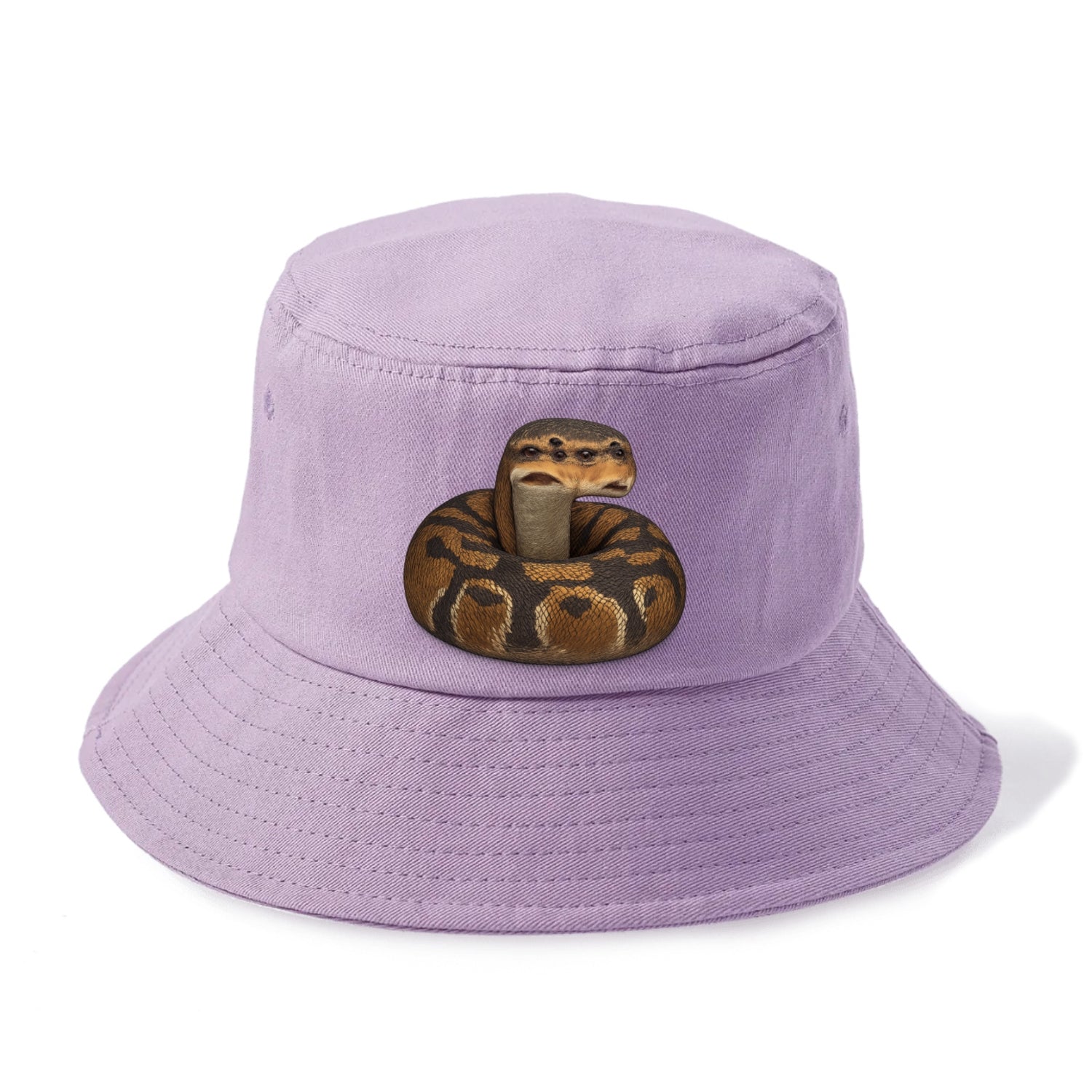 snake portrait design Hat