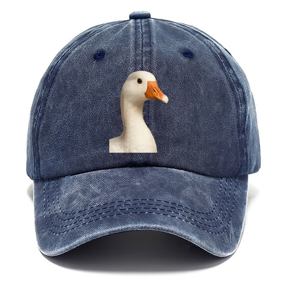 goose portrait design Hat