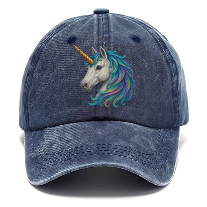 unicorn colorful mane Hat