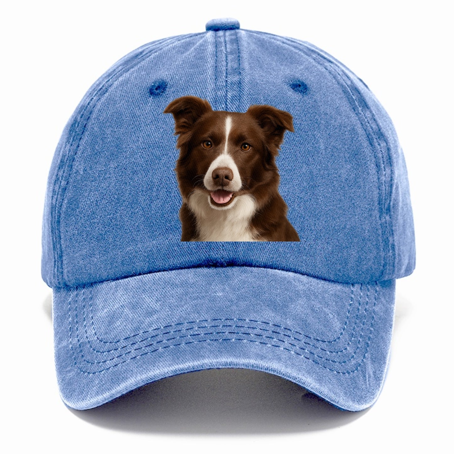 chocolate border collie: sweet & smart devotion Hat