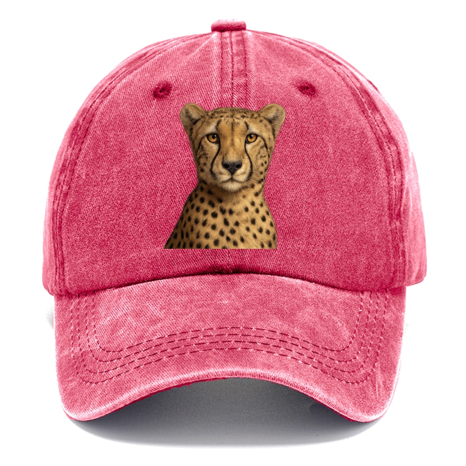 cheetah portrait design Hat