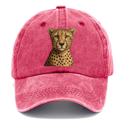 cheetah portrait design Hat