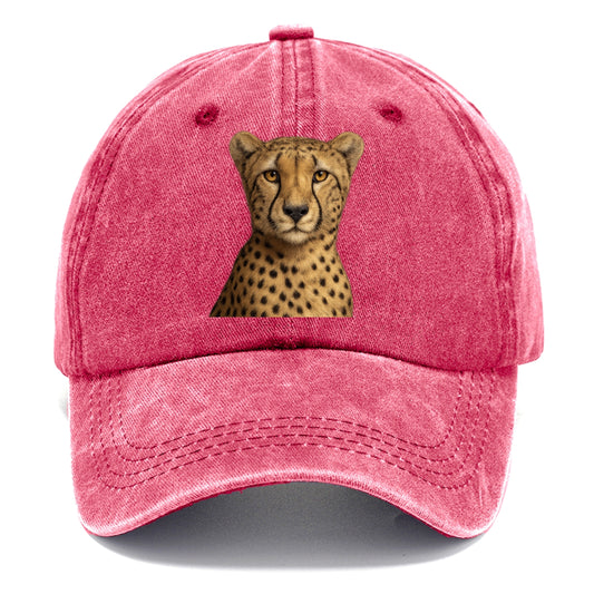 cheetah portrait design Hat