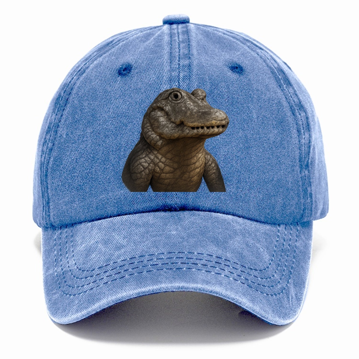 alligator portrait design Hat