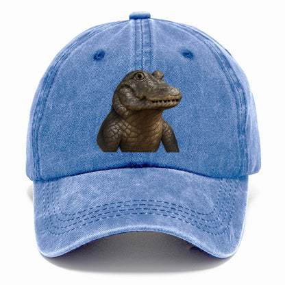 alligator portrait design Hat