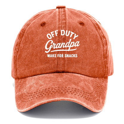 grandpa wake for snacks Hat