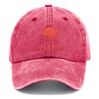 japan rising sun logo Hat