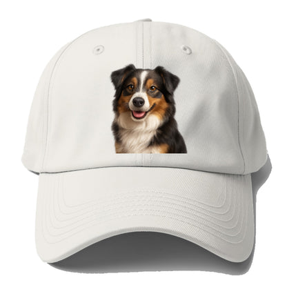 mini australian shepherd portrait design Hat