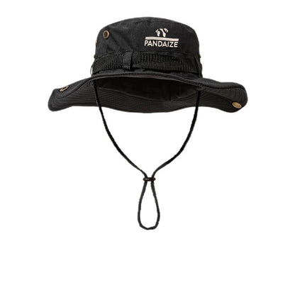 Pandaize Western Cowboy Hat – Adjustable Wide Brim Fishing Hat for Summer Sun Protection, Outdoor Adventures, and Hiking