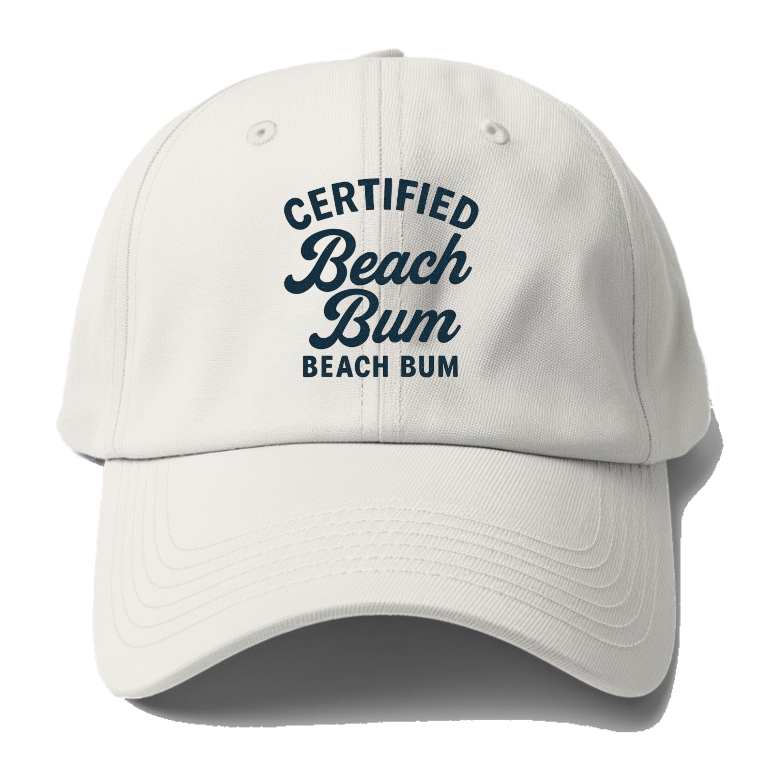 certified beach bum Hat