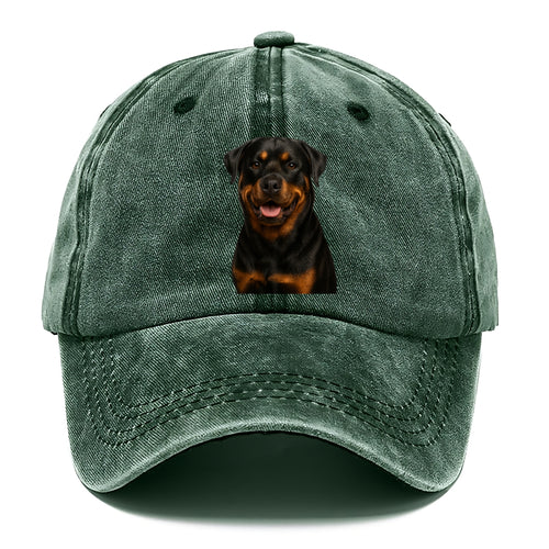 Rottweiler Powerful Guardian Classic Cap