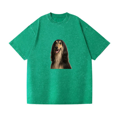 afghan hound portrait design Hat