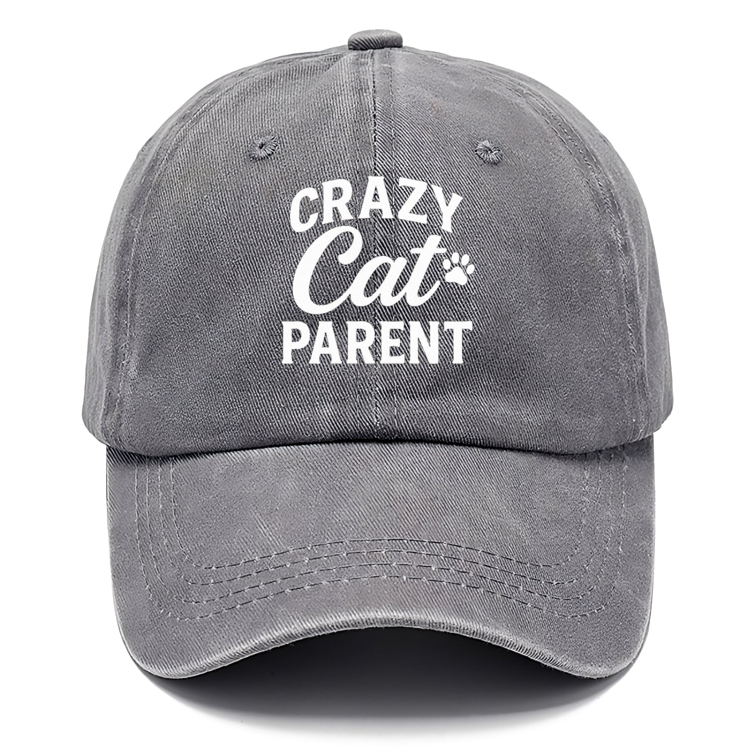 crazy cat parent with paw Hat