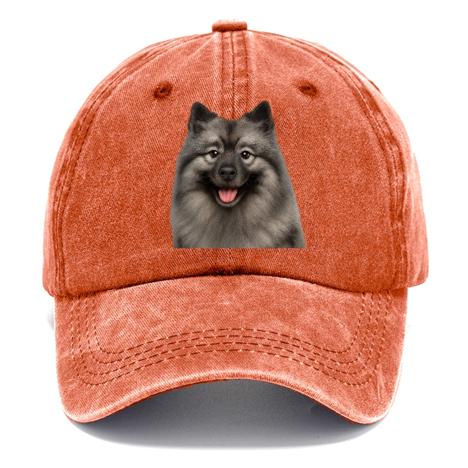 keeshond: silver fox, golden heart Hat
